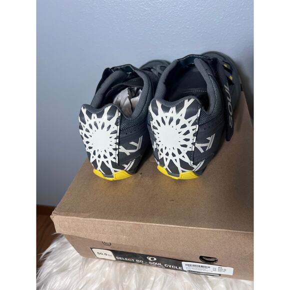 Pearl Izumi Soulcycle Gray Cycling Shoes Mens Bicycle 50 EU 15 US  SPD-SL Gray main image 7